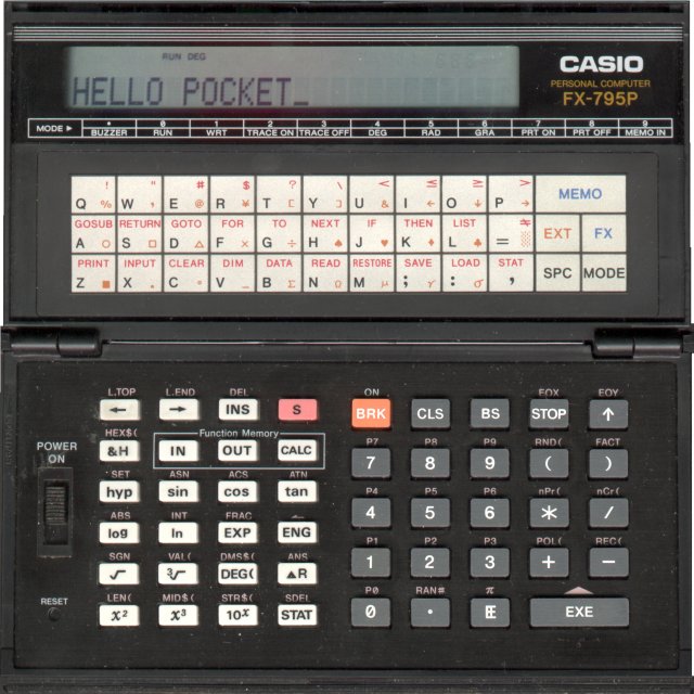 Casio fx795P IT History Society